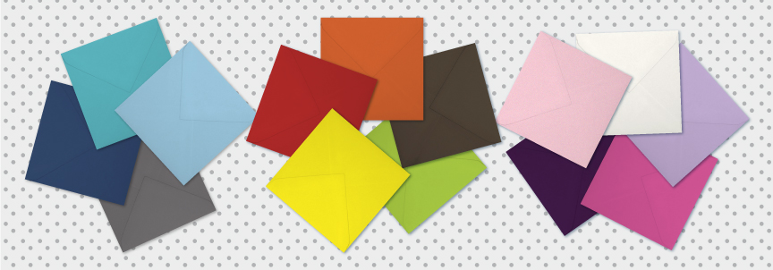 enveloppes assorties au faire-part
