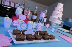 Table de Baby Shower