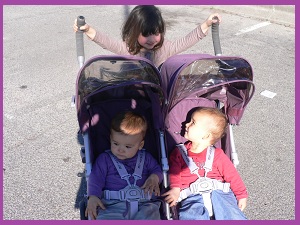 Poussette jumeaux