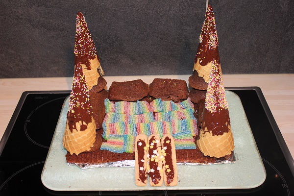 gateau chateau fort