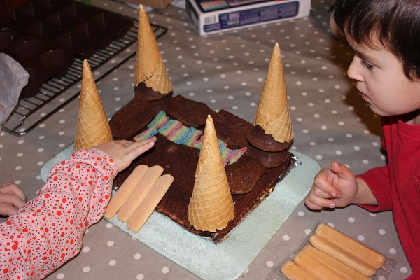 gateau anniversaire chevaliers