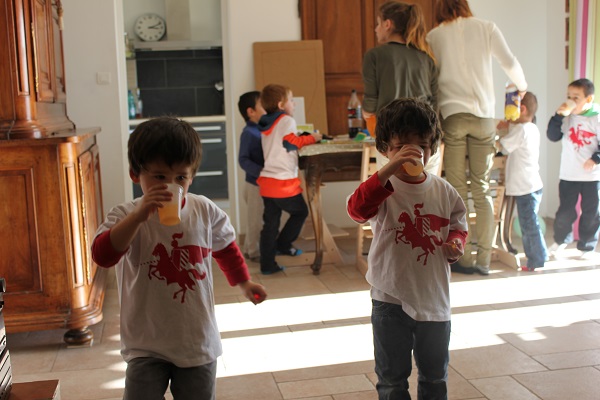 anniversaire jumeaux chevaliers