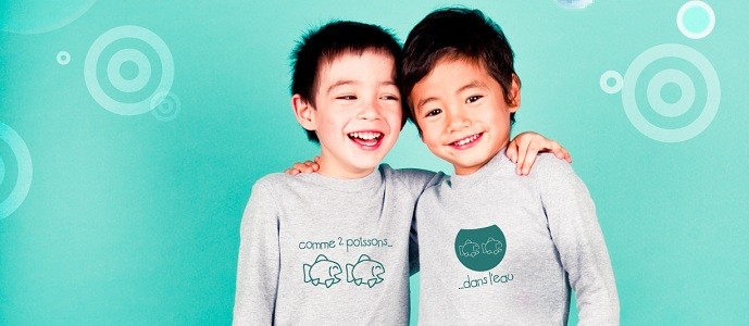 comme deux poissons dans l'eau