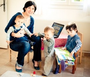 maman jumeaux entrepreneuse