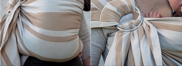 écharpe portage jumeaux