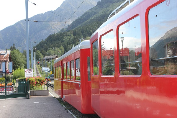 train de la mer de glace