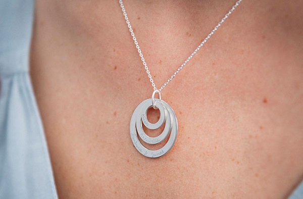 Collier éternity MerciMaman