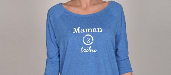 t-shirt Maman de tribu