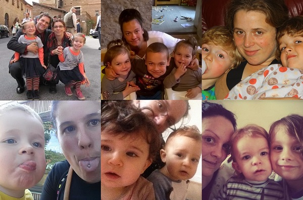 Maman de jumeaux et tribu