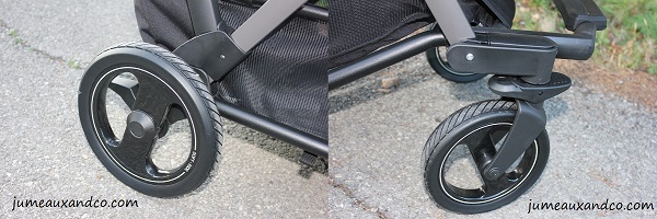 Poussette jumeaux Peg perego