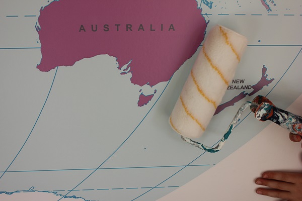 Sticker mural pixers