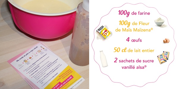 crêpeart ingrédients