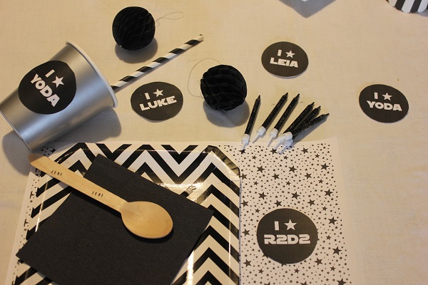 anniversaire star wars déco