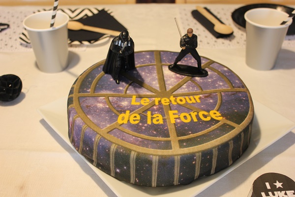 gateau anniversaire star Wars