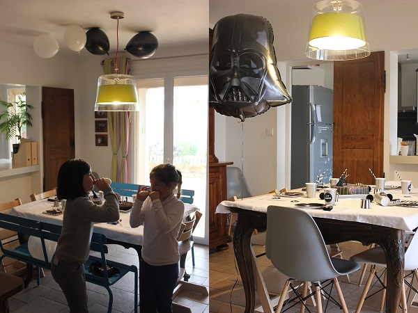 décoration anniversaire guerre des étoiles