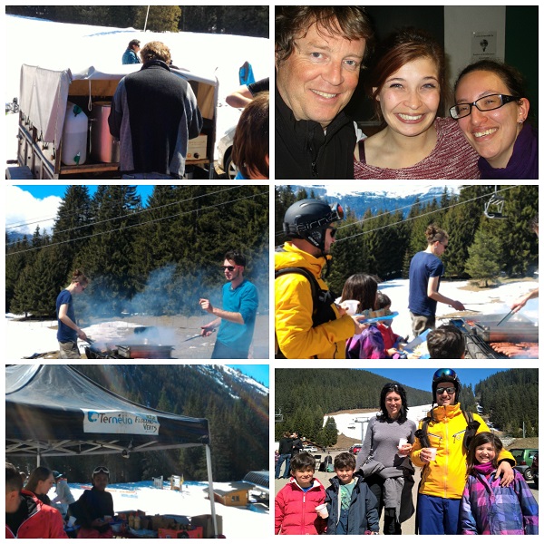 Animations ternelia flocons vert