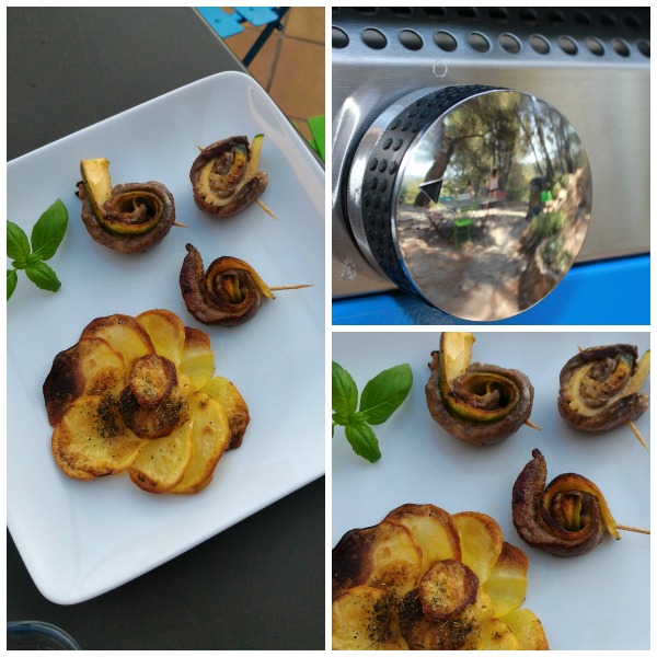 recette  famille légumes plancha