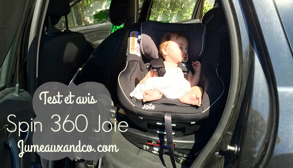 Siège auto Isofix Spin 360° pour bébé