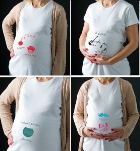 Première marque futures mamans jumeaux et multipares