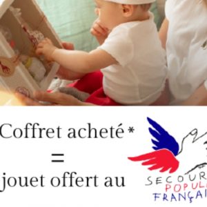 sophie la girafe 2022 secours populaire